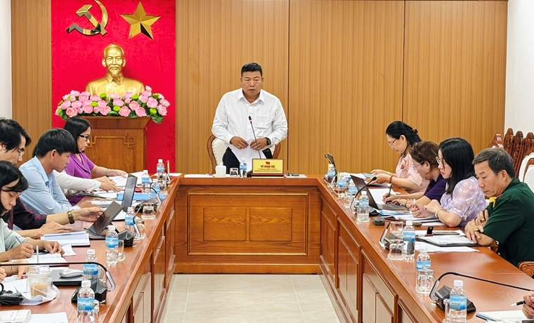 Ban Tuyên giáo và Dân vận Tỉnh ủy tổ chức Hội nghị giao ban quý I, triển khai nhiệm vụ quý II/2026